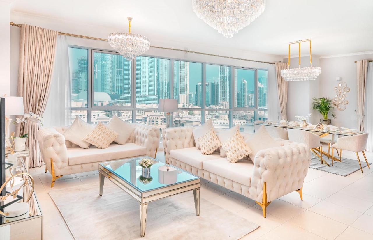 Elite Royal Apartment - Full Burj Khalifa & Fountain View - Emperor Dubaï Extérieur photo